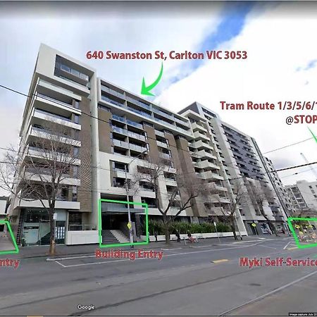 Carlton Stunning View Apartment 150M Away From University Of Melbourne Eksteriør bilde