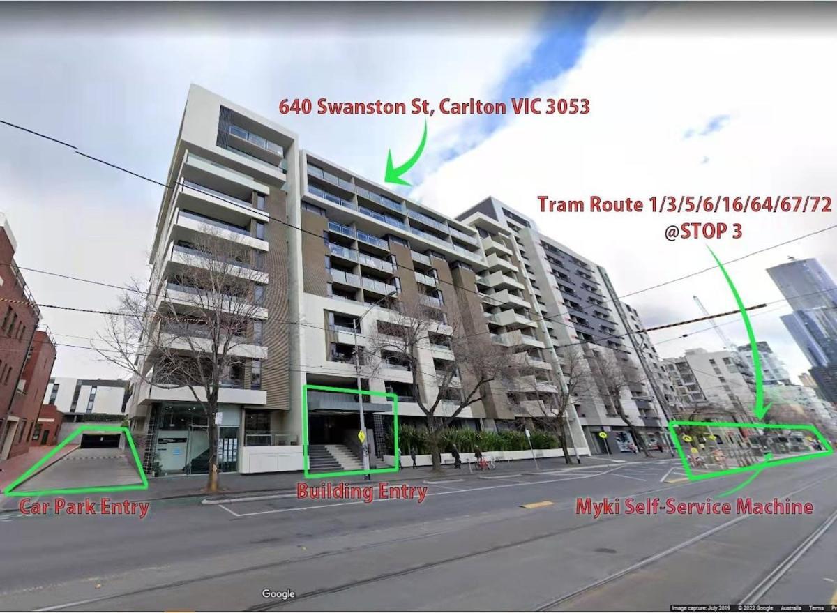 Carlton Stunning View Apartment 150M Away From University Of Melbourne Eksteriør bilde